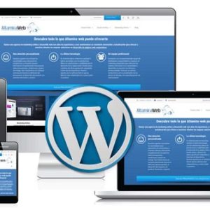 Sitio Web con WordPress hasta 5 páginas